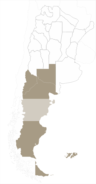 Mapa de Argentina